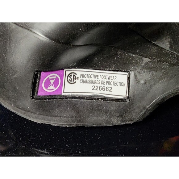 Wilkuro Steel Toe Safety Overshoe Size L  (Mens 10-11) Red Toe - Picture 4 of 6